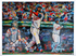 Jose Ramirez Autographed Cleveland Indians / Guardians 30x40 Canvas L.E. #'d of 25