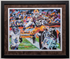 David Njoku Autographed Cleveland Browns 16x20 Print - Framed